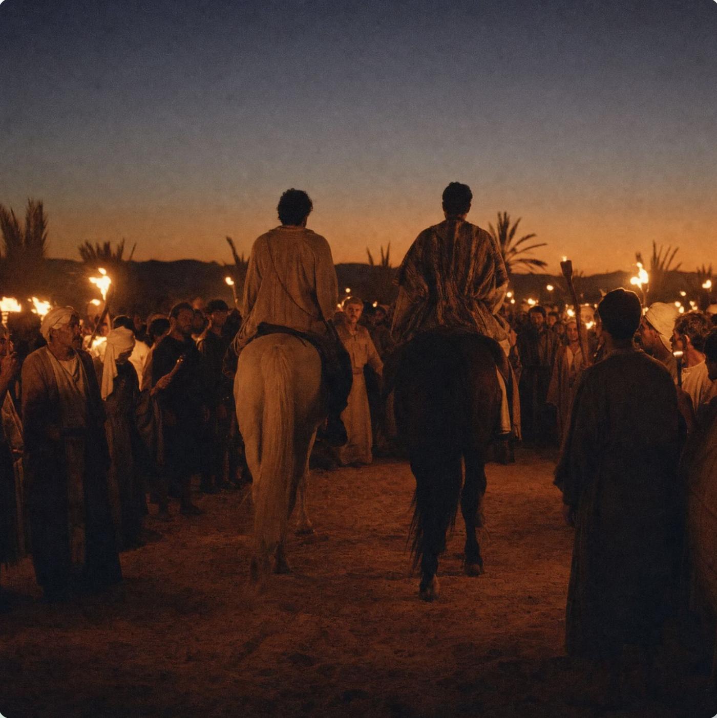 The arrival